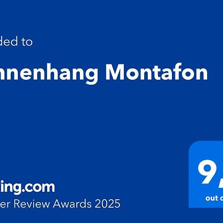 Sonnenhang Montafon Санкт Галенкирх Екстериор снимка